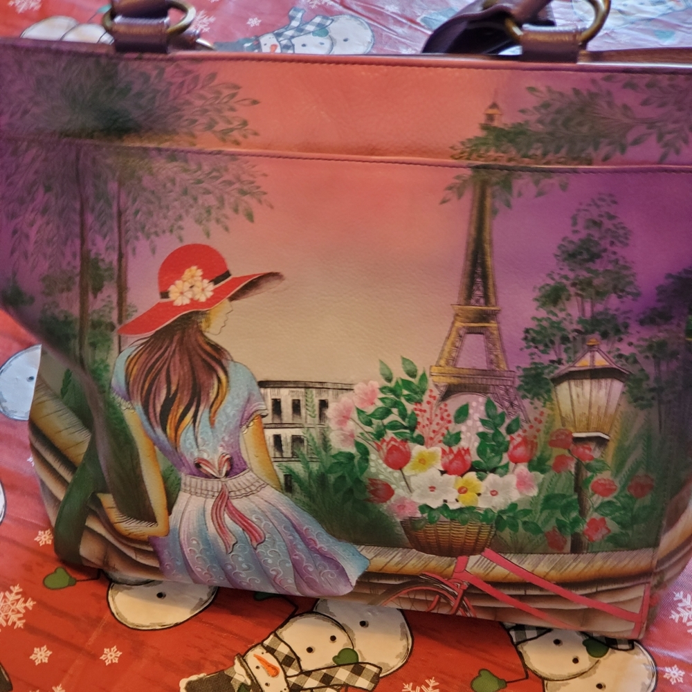 Anuschka "Paris Morning" Handbag
